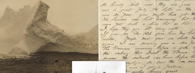 «Տիտանիկ» նավի խորտակումից գրեթե 108 տարի անց աճուրդի է հանվել նավը խորտակած այսբերգի լուսանկարը։