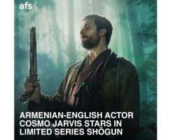 Բրիտանահայ դերասան Կոսմո Ջարվիսը նկարահանվում է «Shōgun» պատմական դրամայում