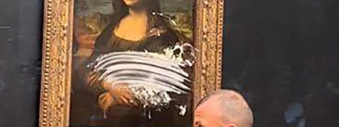 Լուվրում երիտասարդը տորթով հարձակվել է «Մոնա Լիզա» կտավի վրա