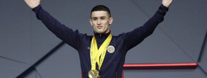 Ծանրորդ Գոռ Սահակյանը՝ Եվրոպայի չեմպիոն