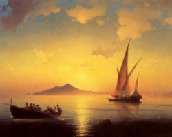 Christie’s-ը աճուրդի կհանի Այվազովսկու «Իսկիայի մայրամուտը» կտավը