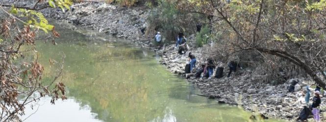 ՀՊՄՀ ուսանողներն ու դասախոսները մաքրեցին Երևանյան լճի ափը