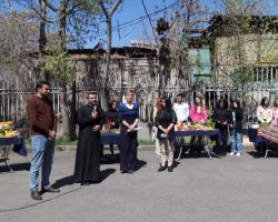 Մանկավարժականում նշեցին Սուրբ Հարության տոնը