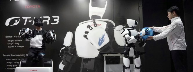 Toyota-ն ցուցադրել է կատարելագործված մարդանման ռոբոտի փորձարկումը