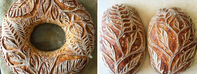 Ամերիկուհին հացի վրա փորագրություններով արվեստի ինքնատիպ գործեր է ստեղծում