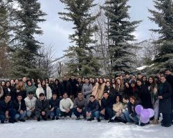 Ուսանողների ձմեռային հանգիստն՝ Աղավնաձորում