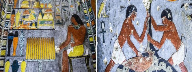 Եգիպտոսում հազվագյուտ պատկերներով դամբարան է գտնվել