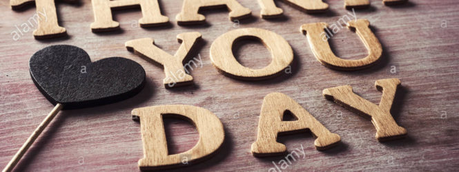 Շնորհակալության միջազգային օրն է